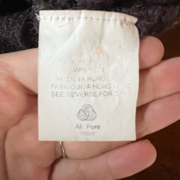 Woolrich Women's Dark Purple Cardigan - Picture 6 of 6